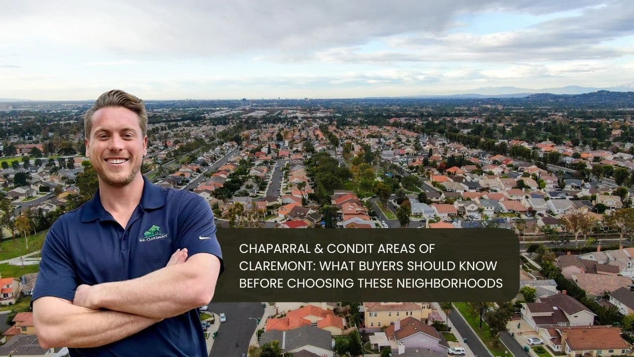 Chaparral & Condit Areas of Claremont