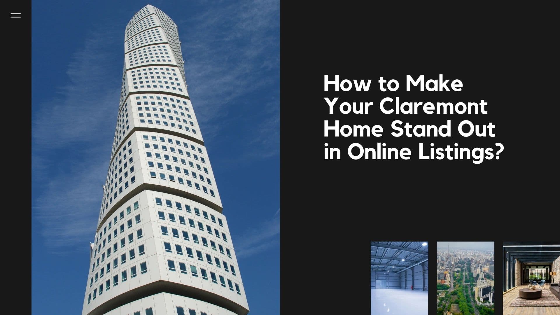 How to Make Your Claremont Home Stand Out in Online Listings?