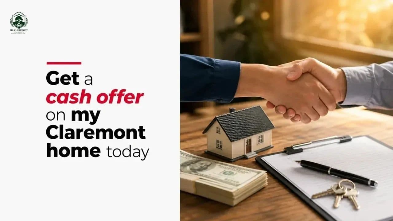 Get a cash offer on my Claremont home today