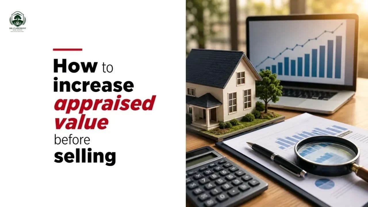 How to increase appraised value before selling