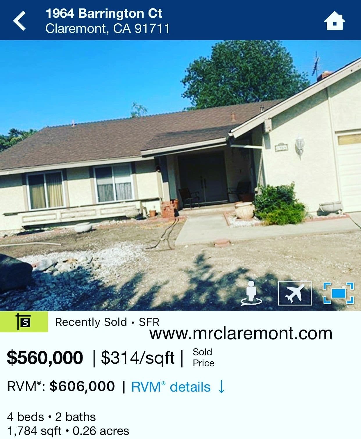 Sold with Mr. Claremont