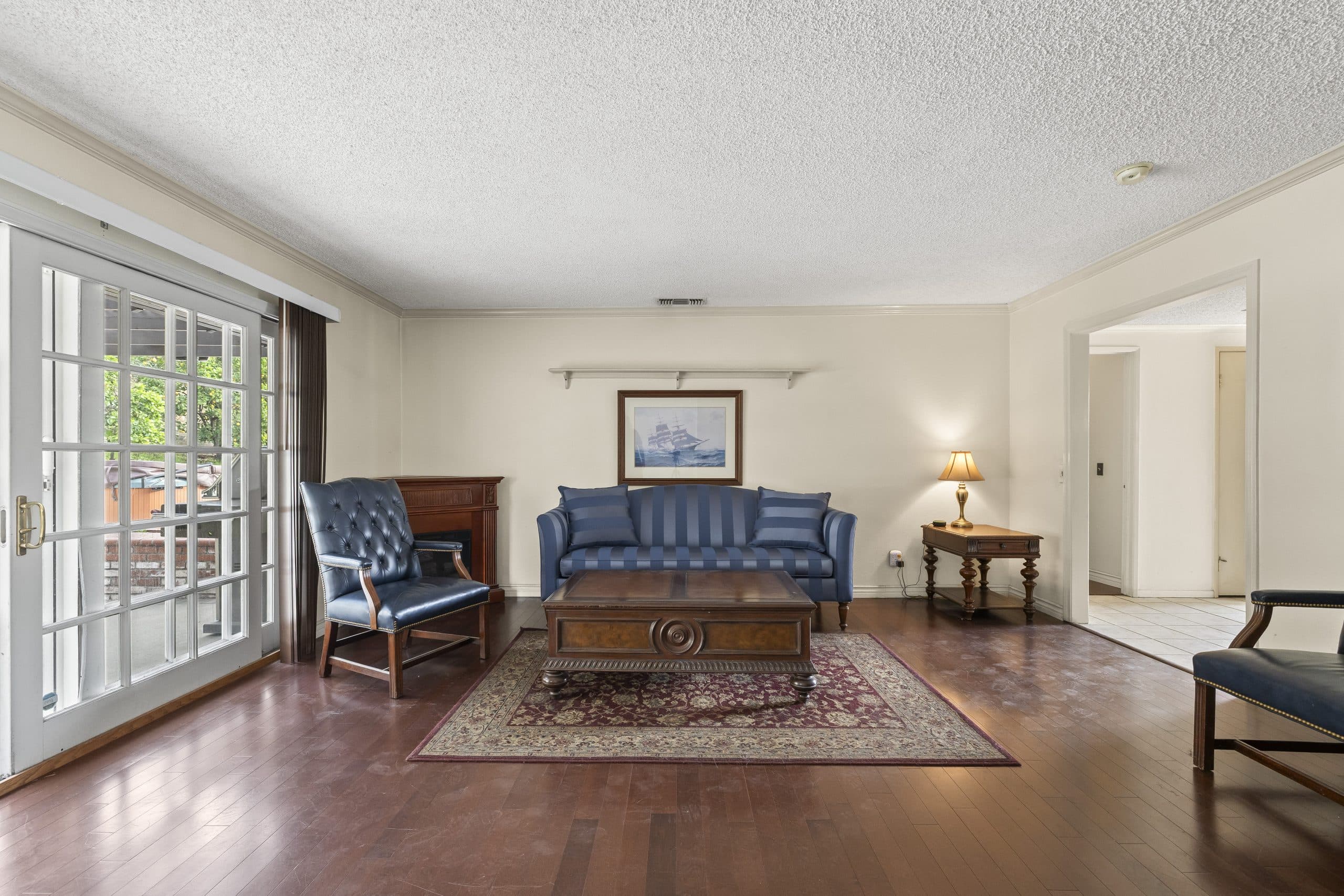 Composed formal living room in a Claremont home