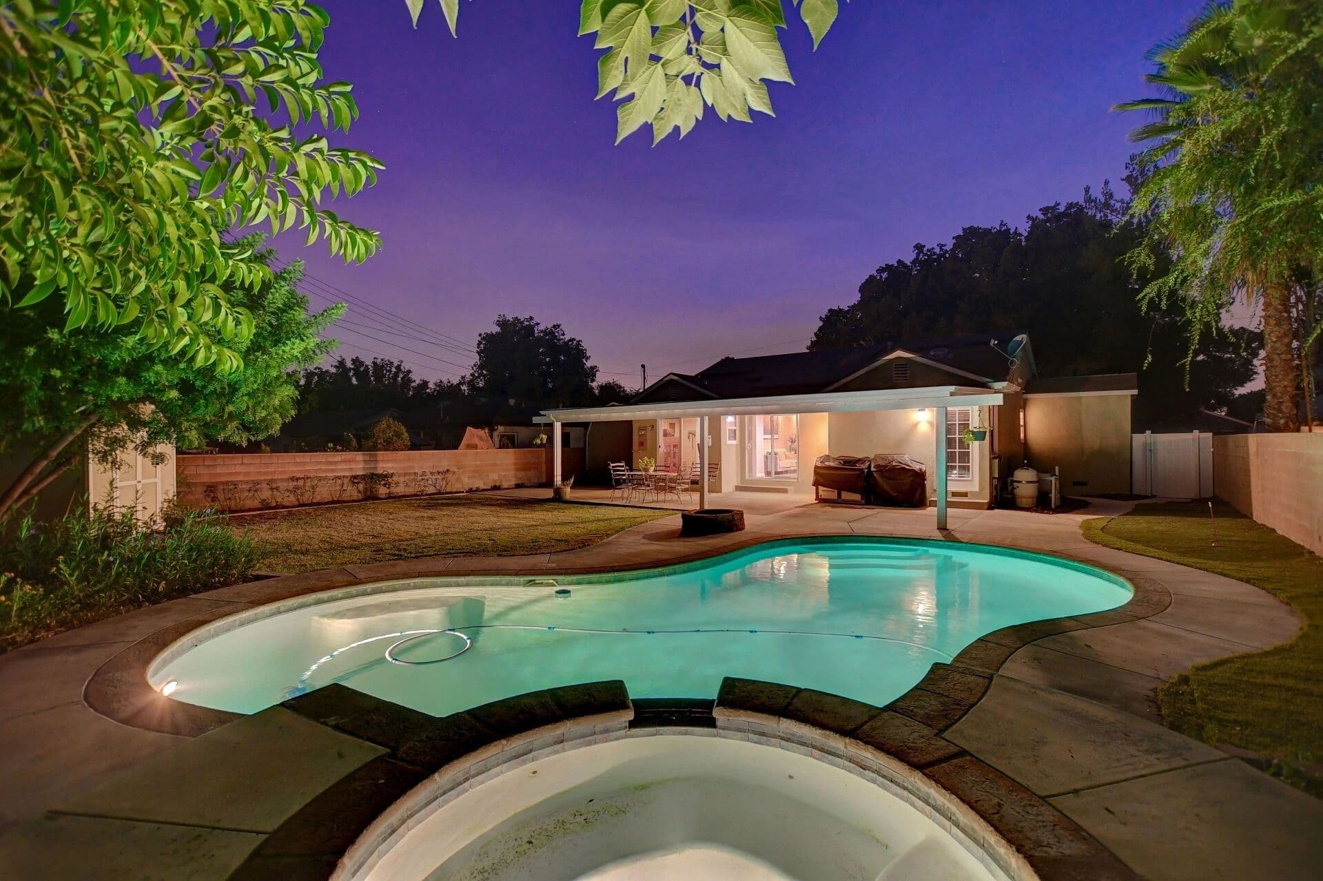 Mr. Claremont lists stunning pool home!